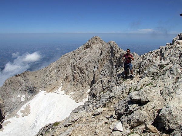 Gran Sasso d''Italia - salita al Corno Grande, 2912 mt.